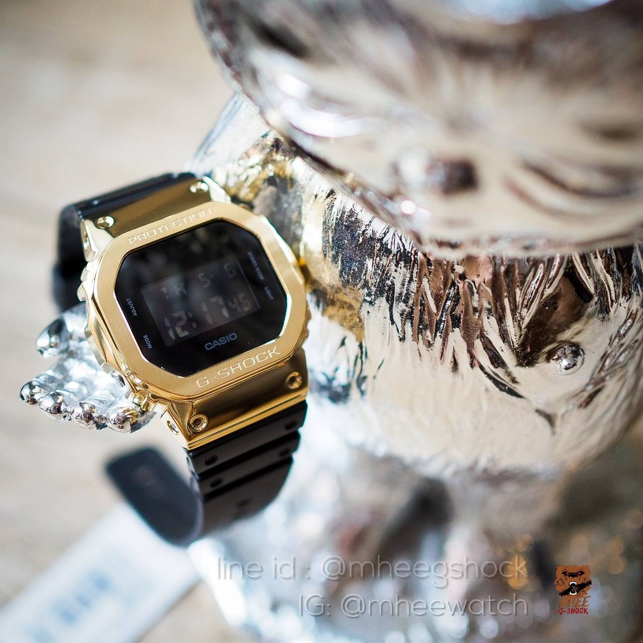 G-Shock Custom DW-5600 Gold