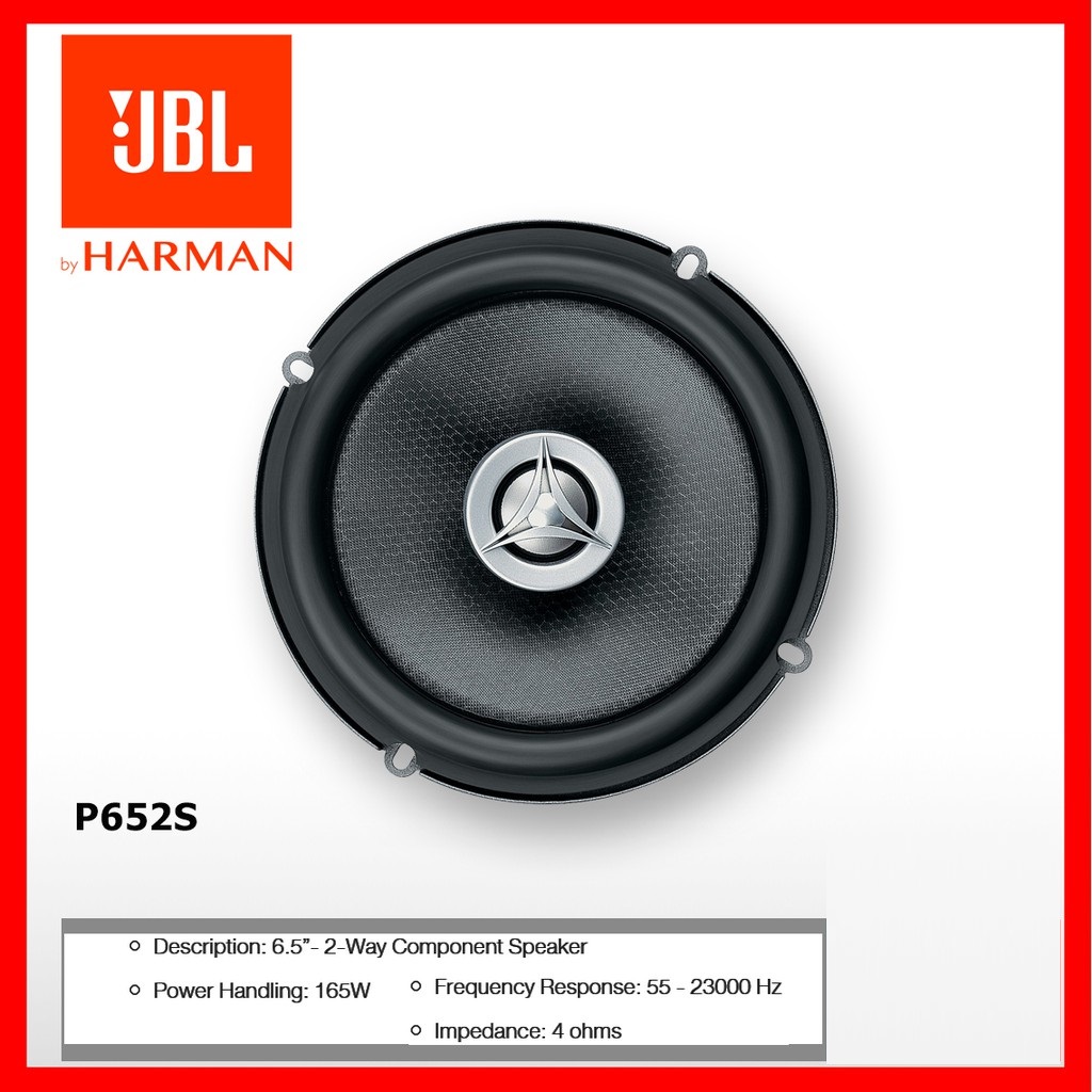 JBL P652S ลำโพงติดรถยนต์ 2 ทิศทาง 1 คู่