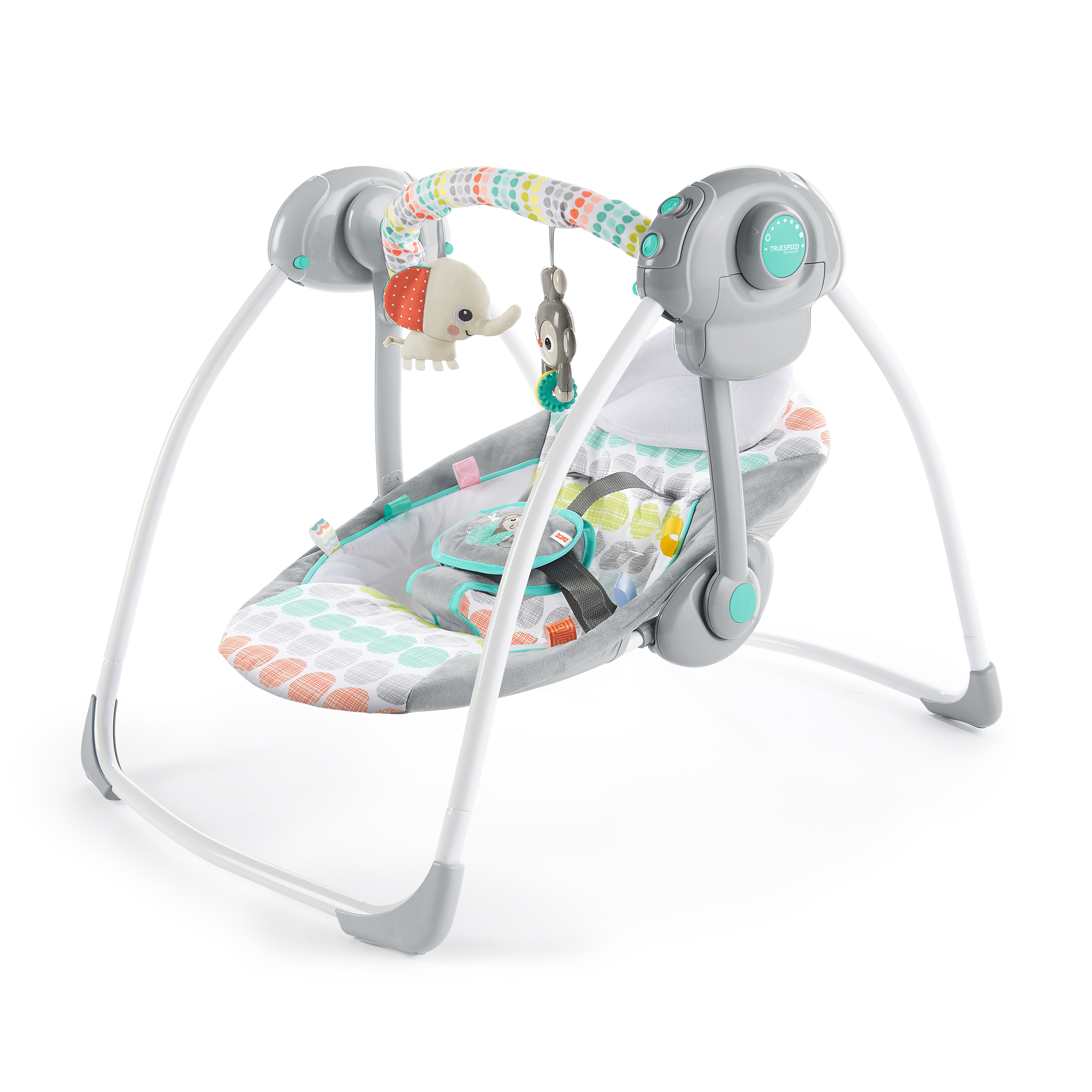 Bright Starts Whimsical Wild Portable Swing เปลไกวเด็ก เปลนอนเด็ก