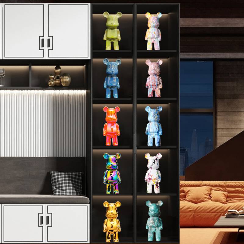 CT140B087 FAMITOSS โมเดลหมี หมี หมีแต่งบ้าน bear โมเดลหมีแต่งบ้าน