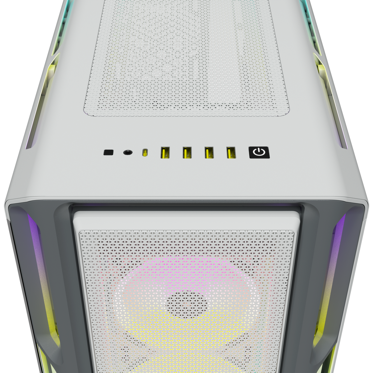 [Clearance Sale] CORSAIR CASE เคสคอมพิวเตอร์ iCUE 5000T RGB WHITE (E-ATX) / ประกัน 2 ปี