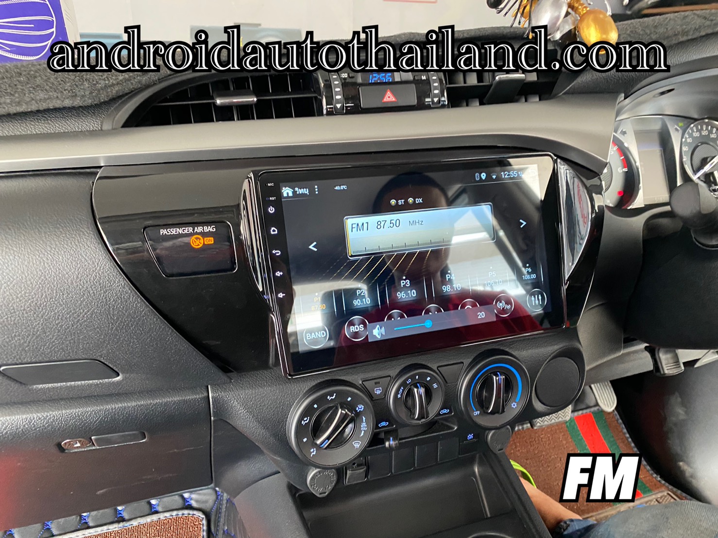 จอ HDM ระบบเเอนดรอยด์ หน้ากากตรงรุ่น 💥Toyota REVO ROCCO 2020