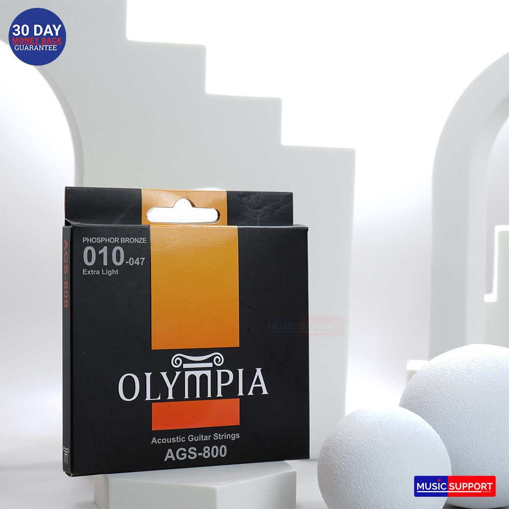 สายกีตาร์โปร่ง Olympia AGS-800 (10-47)