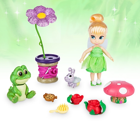 Disney Animators Collection Tinker Bell Mini Doll Play Set - 5