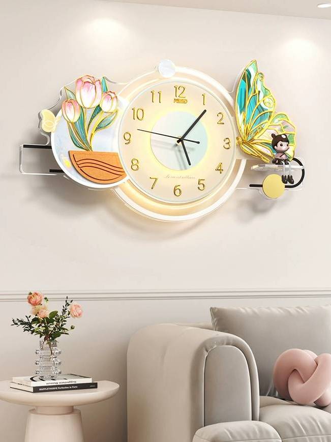 CT208C046 INTERY นาฬิกาติดผนัง นาฬิกามงคล WALL CLOCK WALL DECOR
