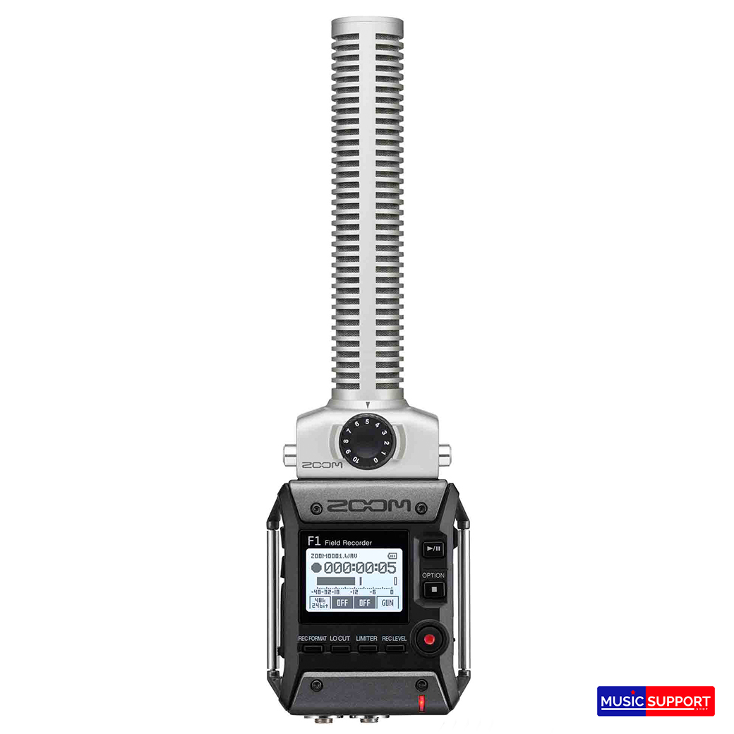 ZOOM : F1-SP เครื่องบันทึกเสียงแบบ Shotgun mic คุณภาพสูง (แถมฟรีกระเป๋า ZOOM)