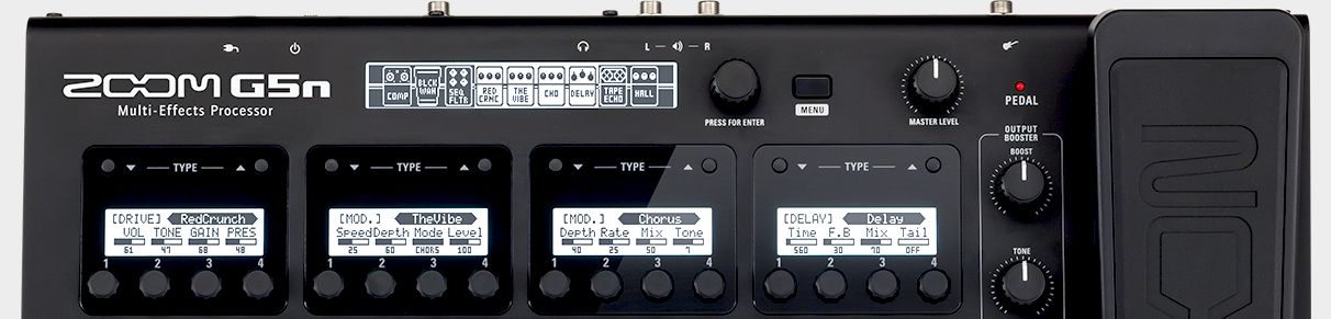 ZOOM G5N Multi Effect Processor เอฟเฟคกีตาร์ไฟฟ้า
