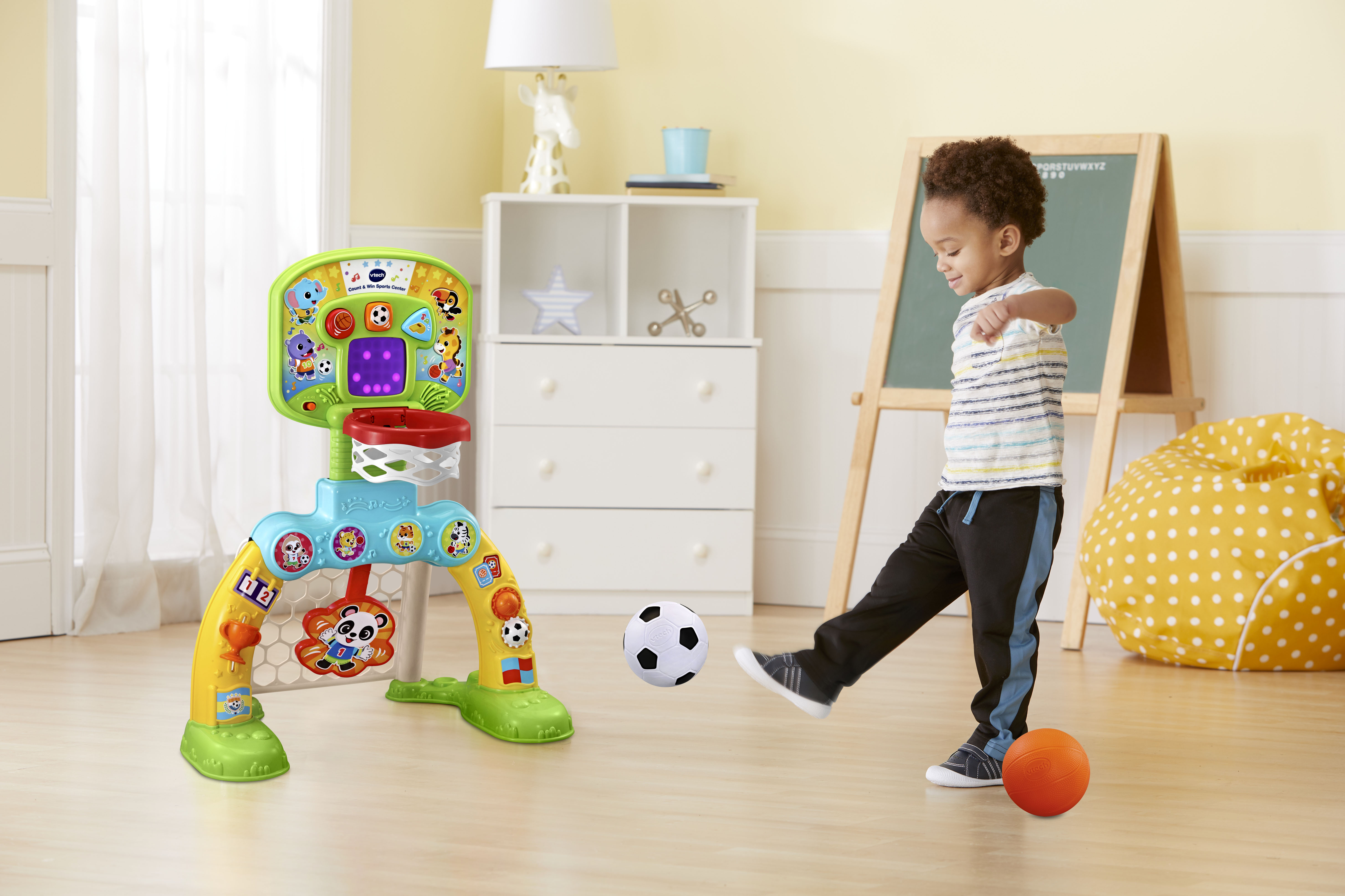 VTech Count & Win Sports Center โกลฟุตบอลพร้อมแป้นบาส