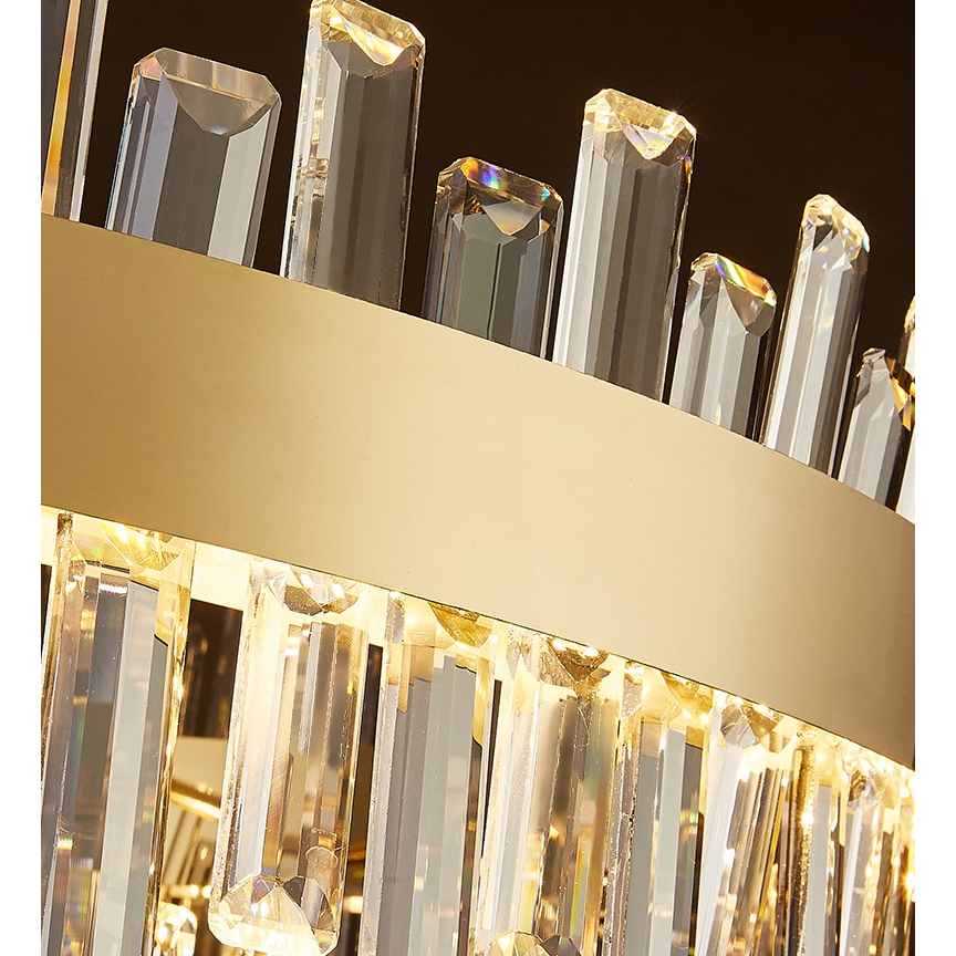 CT158A078 SOTMIA แชนเดอเรียแบบวงสองชั้น แชนเดอเรียแบบวง โคมไฟโมเดิร์น แชนเดอเรียโคมไฟระย้า โคมไฟระย้า โคมไฟเพดาน