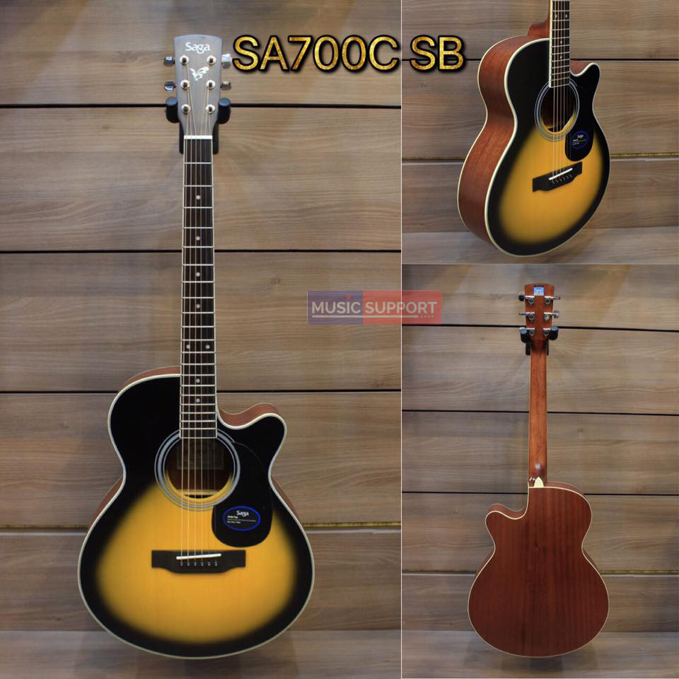 Saga SA700C กีตาร์โปร่ง