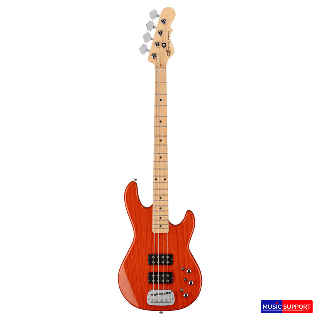 กีตาร์เบสไฟฟ้า G&L TRIBUTE L2000 BASS CLEAR ORANGE ASH-MP/BAG