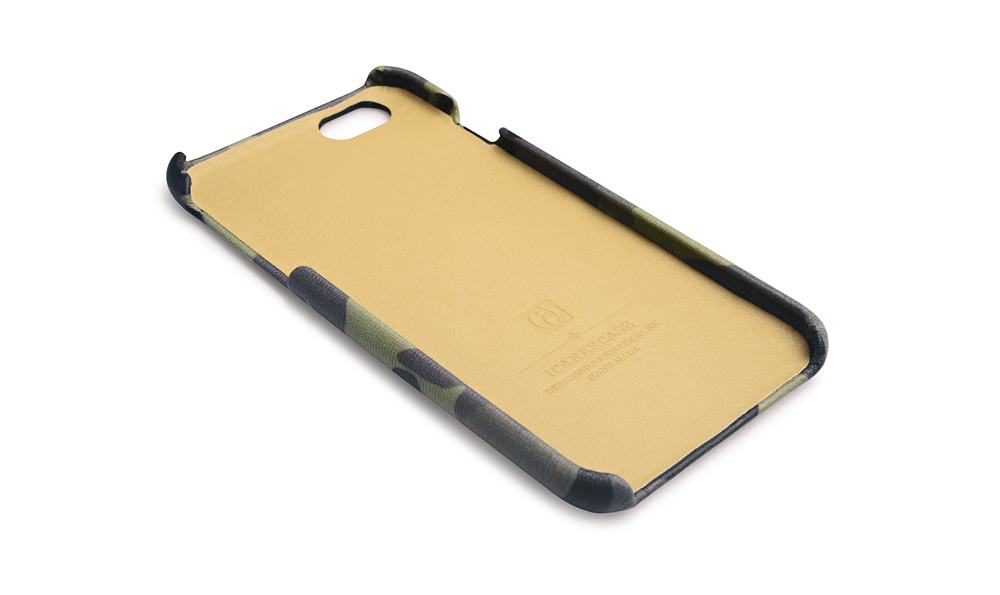 เคสหนัง iPhone 6 Plus/6S Plus แบรนด์ iCarer รุ่น Camouflage 6016 ทำจาก หนังวัว (Genuine leather)