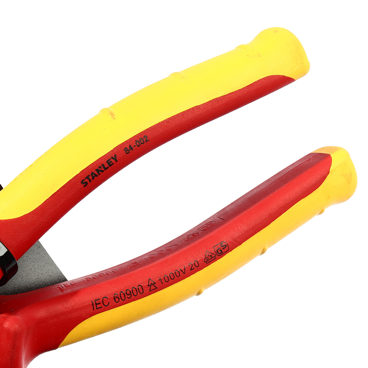84-002 คีมปากตรง/จิ้งจก หุ้มฉนวน 200มม. STANLEY