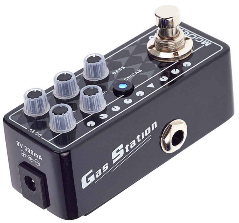 เอฟเฟ็คกีตาร์ไฟฟ้า Mooer Micro Preamp 001 Gas Station - Diezel Hagen