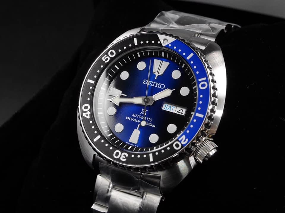 Seiko Turtle Deep Blue ฉายาเต่าBATMAN หายากมาก discontinued เลิกผลิตแล้ว Automatic Diver’s200 SRPF15K1