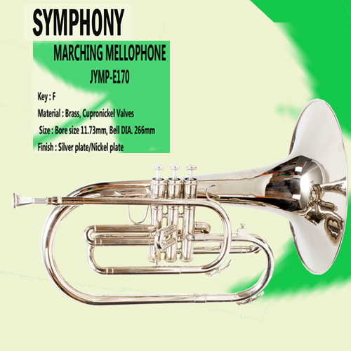 เครื่องเป่า Symphony JYMP-E170S Marching Mellophone