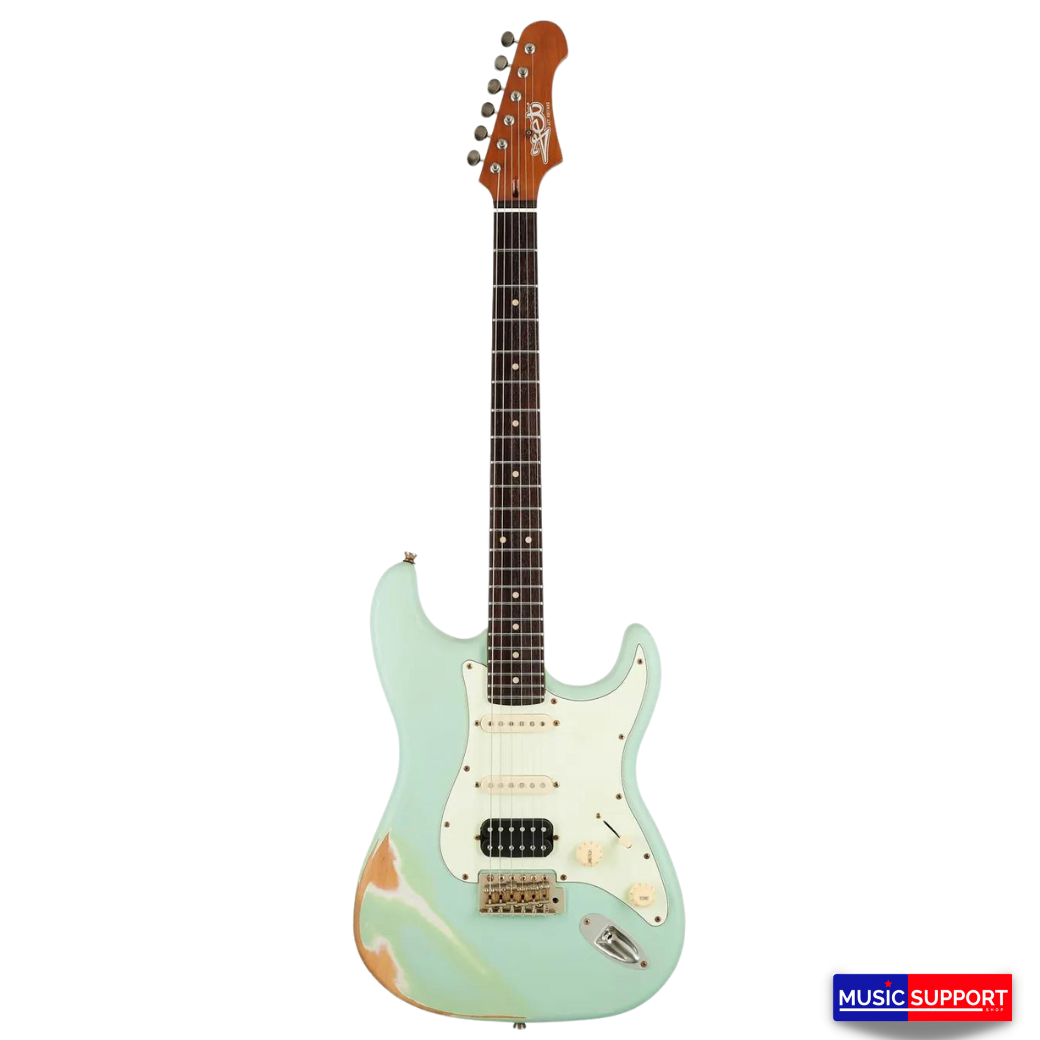 JET JS-400 HSS RELIC SEAFOAM GREEN กีตาร์ไฟฟ้าทรง Stratocaster