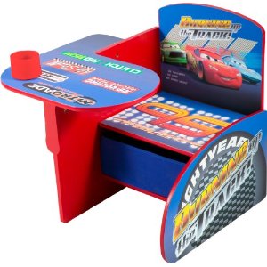 Disney Cars Desk & Chair with Storage Bin