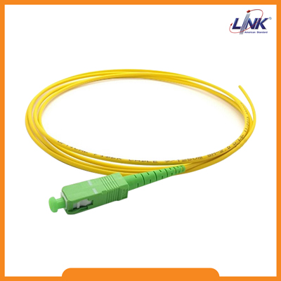 UFP960S32-01 SC Pigtail Fiber Optic, SM/OS2 Simplex, (3.0 mm Jacket)/APC, Length 1 m.