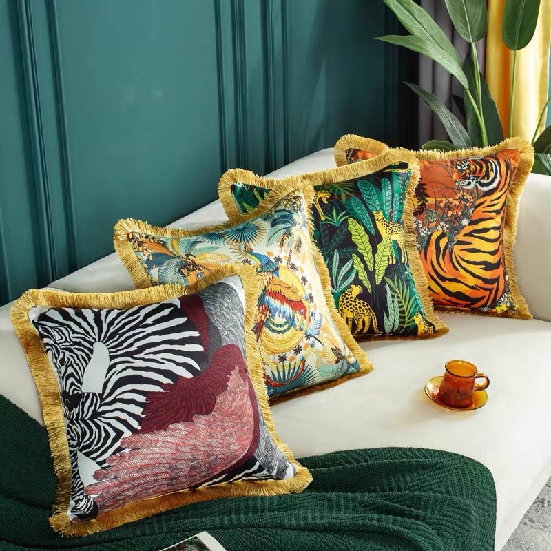 CT114D049 ZEITAKUMS #หมอนอิง Nordic style หมอนสีทอง หมอนอิงโซฟา หมอนอิงหรู หมอนอิงหรูหรา หมอนแต่งบ้าน