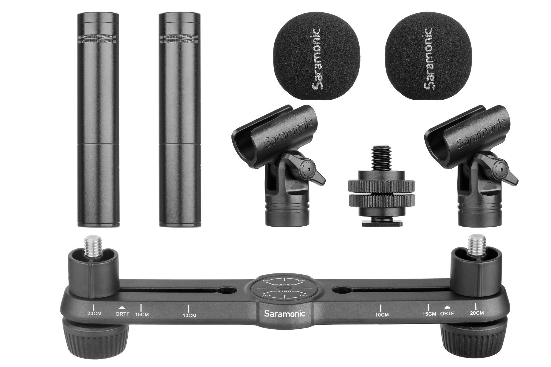 Saramonic SR-M500 ไมโครโฟนช็อตกันสตูดิโอเครื่องดนตรีไมค์คอนเดนเซอร์ XLR ทิศทางรับเสียงเป็นแบบคาร์ดิออยด์