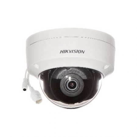 HIKVISION DS-2CD2183G2-I(S) 4K AcuSense 6MP Dome Network Camera, Fixed focal lens, 2.8 and 6mm optional, 3840 × 2160 resolution, Focuses on Smart Human/Vehicle Detection, Water and dust resistant IP67, IK10 Support microSD card up to 256 GB Audio and ala