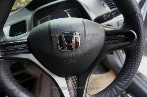 Logo H Type R สปอร์ตหน้า หลัง และพวงมาลัย (ดำ/แดง/ดำ-แดง)