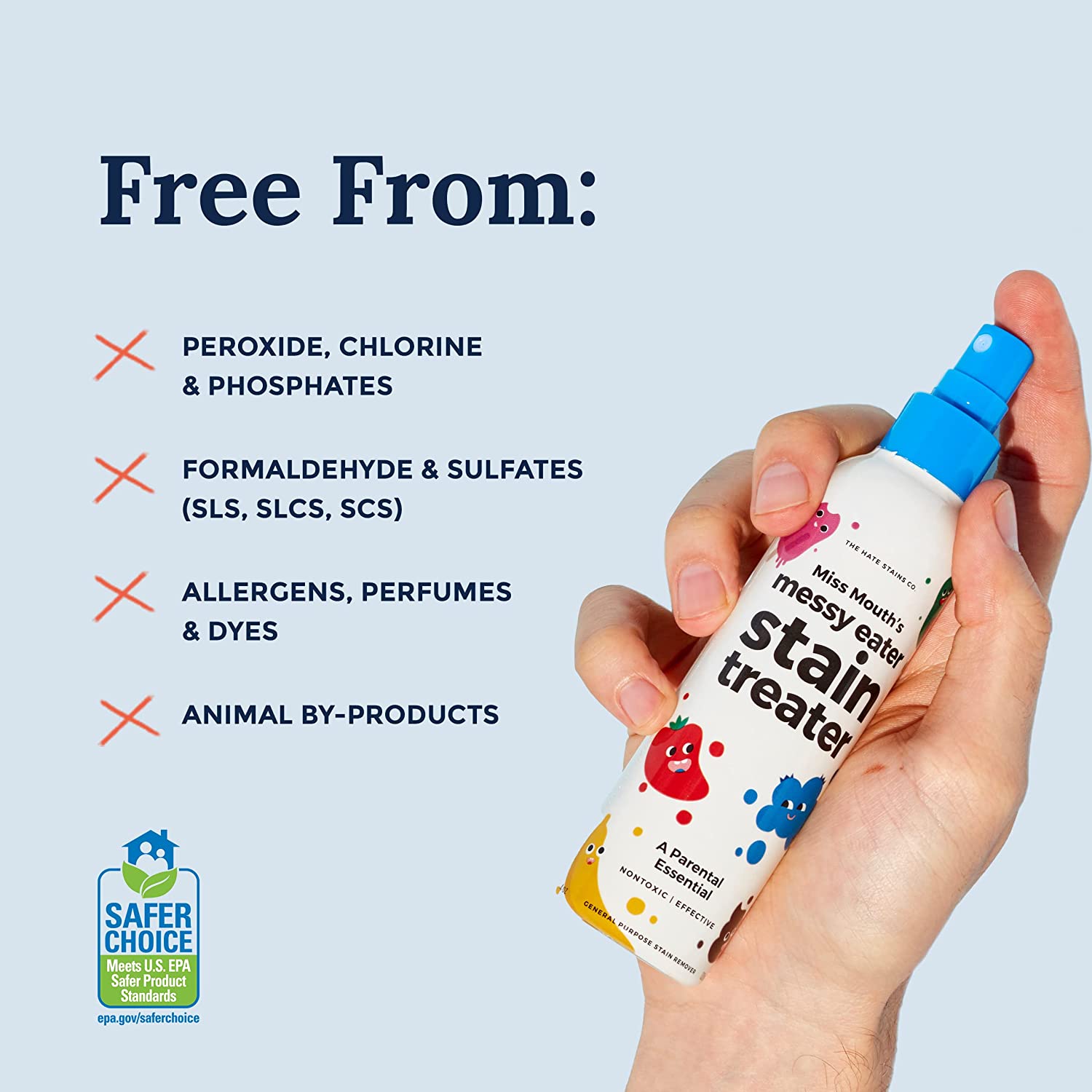 Miss Mouth's Messy Eater Stain Treater Spray Stain Remover น้ำยาขจัดคราบอเนกประสงค์สำหรับของใช้เด็ก