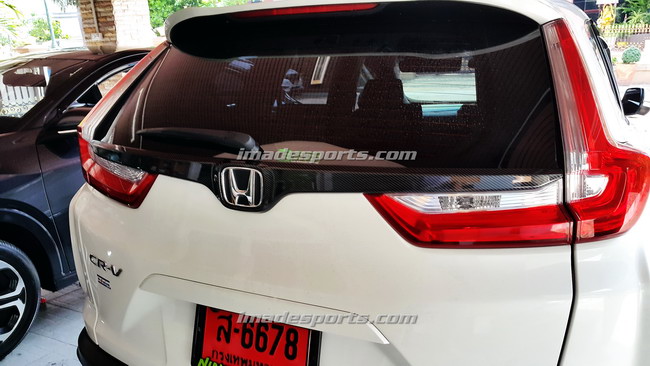 ชุดตกแต่งกระจัง CRV G5 Black Kevlar