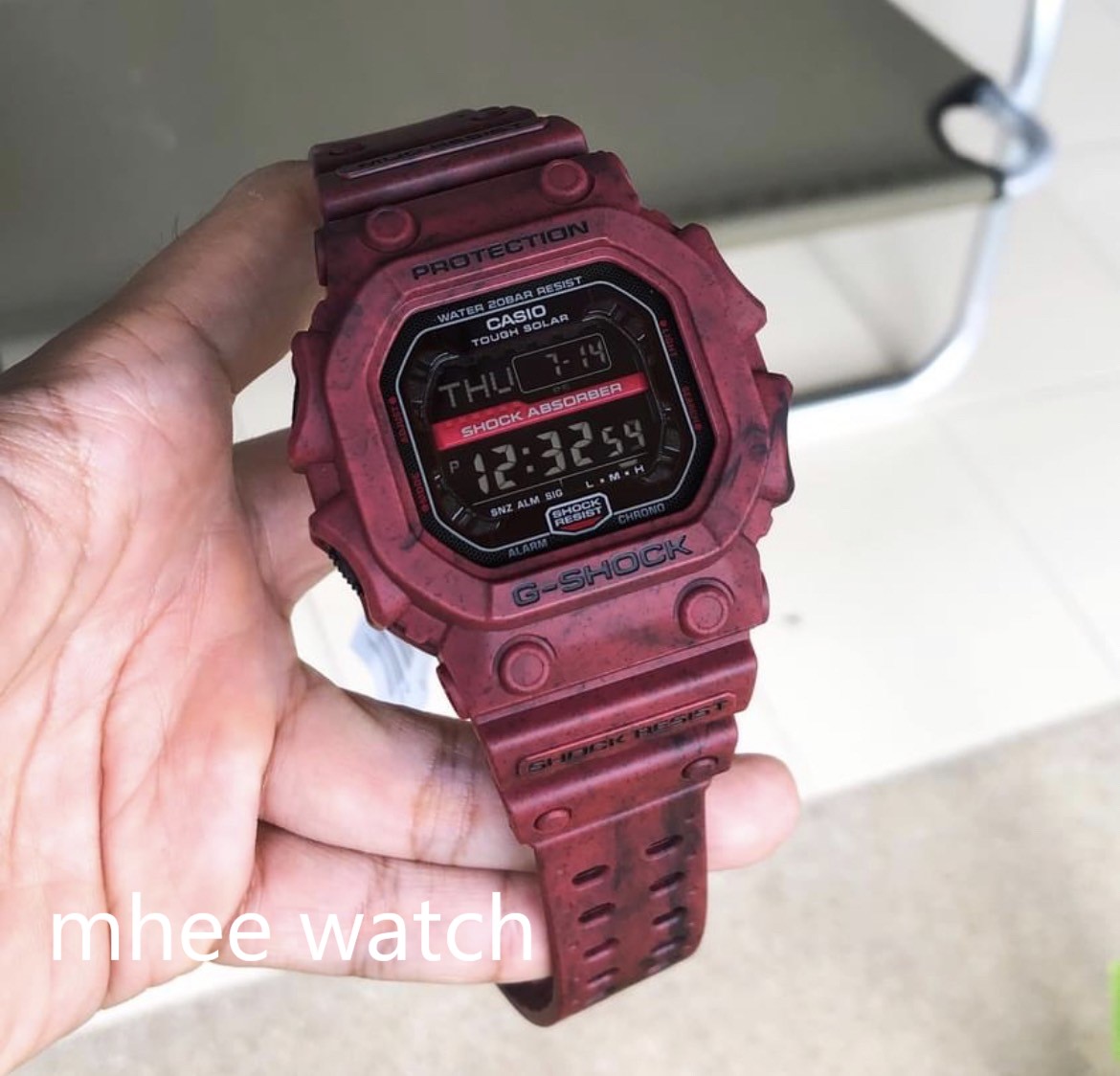 The King Of G-SHOCK SAND LAND Series GX-56SL-4JF Men's Red desert ยักษ์เทพเจ้า