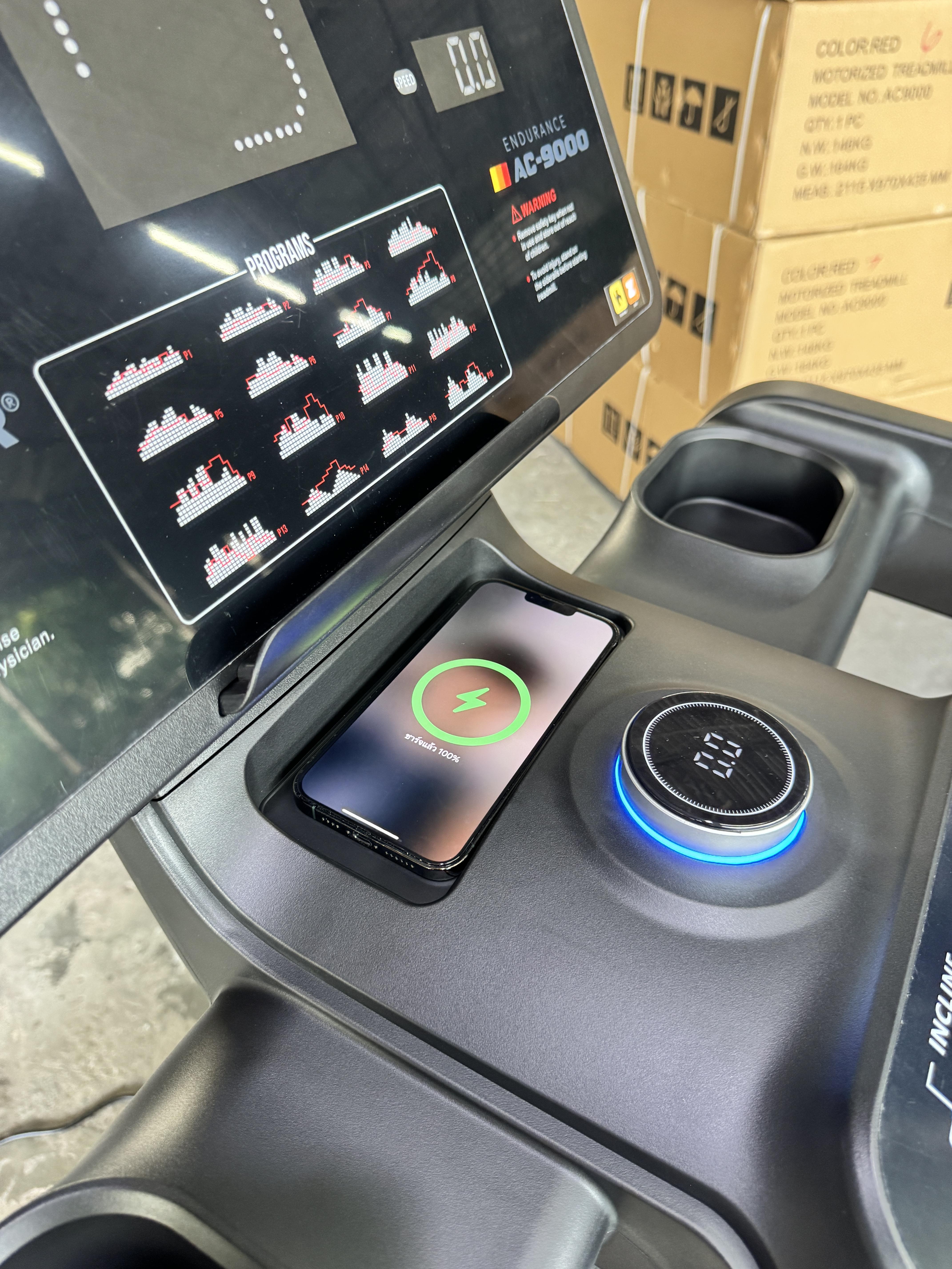 ลู่วิ่งไฟฟ้า Life Strong ULTRA RUNNER รุ่น AC9000 Endurance มอเตอร์ AC 7.5 แรงม้า