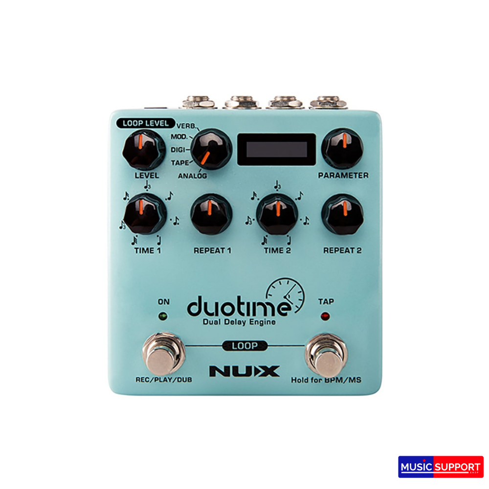 เอฟเฟ็คกีตาร์ไฟฟ้า Nux NDD-6 Duotime