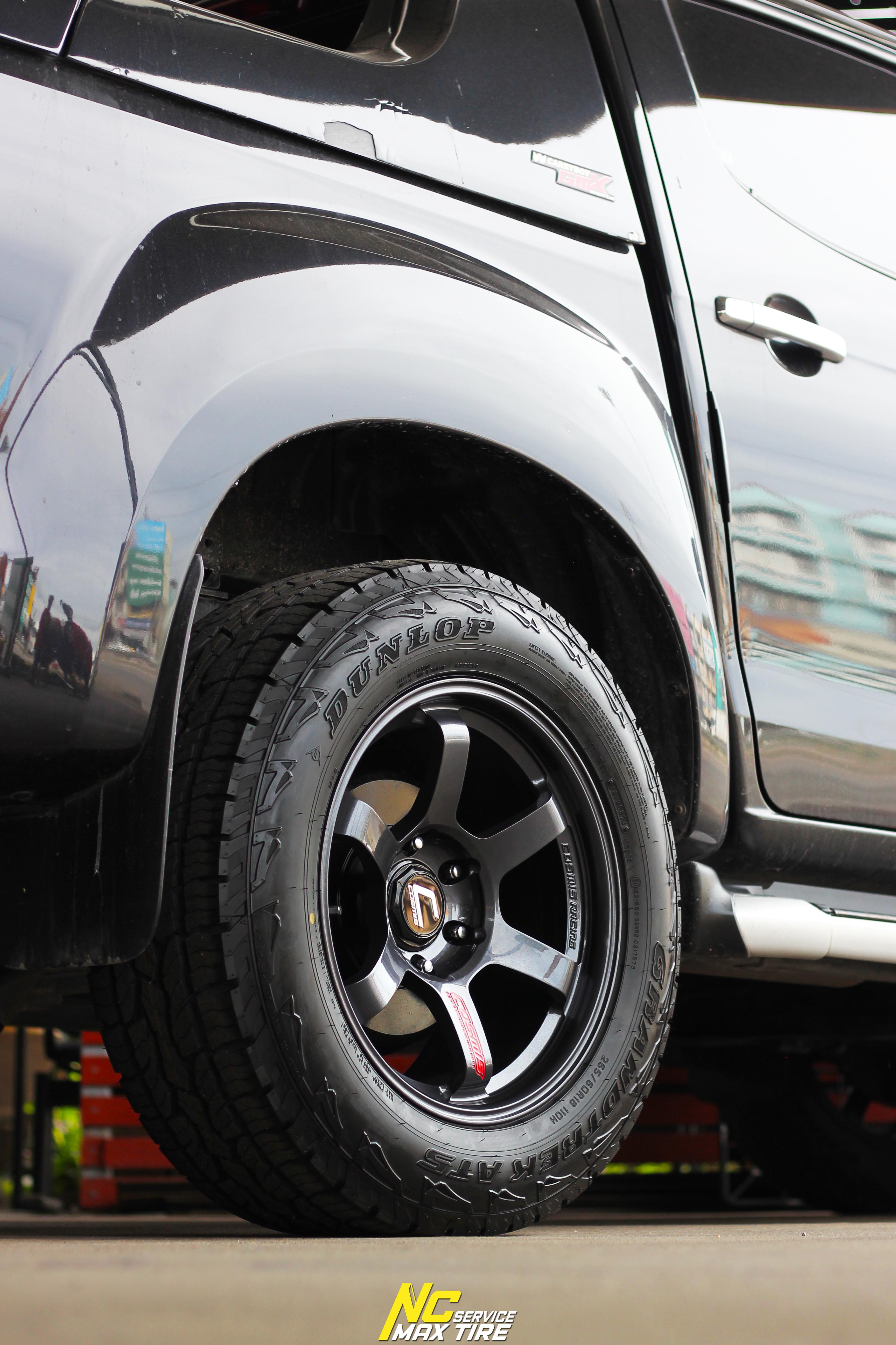 ISUZU DMAX / ล้อแม็กขอบ18 / ล้อแม็กสำหรับรถกระบะ / Cosmis / RG-06SR / ล้อแม็กสีเทากัล / 18x9.0 6H139.7 ET0 / ล้อแม็กสวยๆ / NCล้อแม็ก / ล้อแม็กSUV / ล้อแม็กPPV / NC