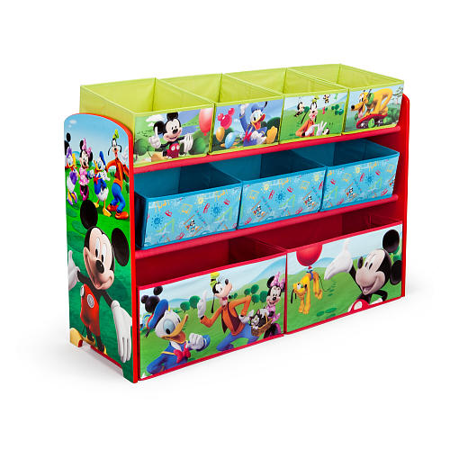 Mickey Mouse Deluxe 9 Bin Toy Organizer