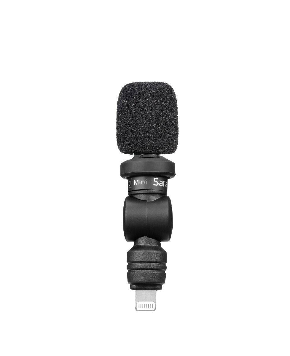 Saramonic SmartMic DI Mini ไมโครโฟน Plug and Play Electret Condenser ขนาดเล็ก สำหรับ โทรศัพท์มือถือระบบ Apple iOS ช่องเสียบแบบ Lightning