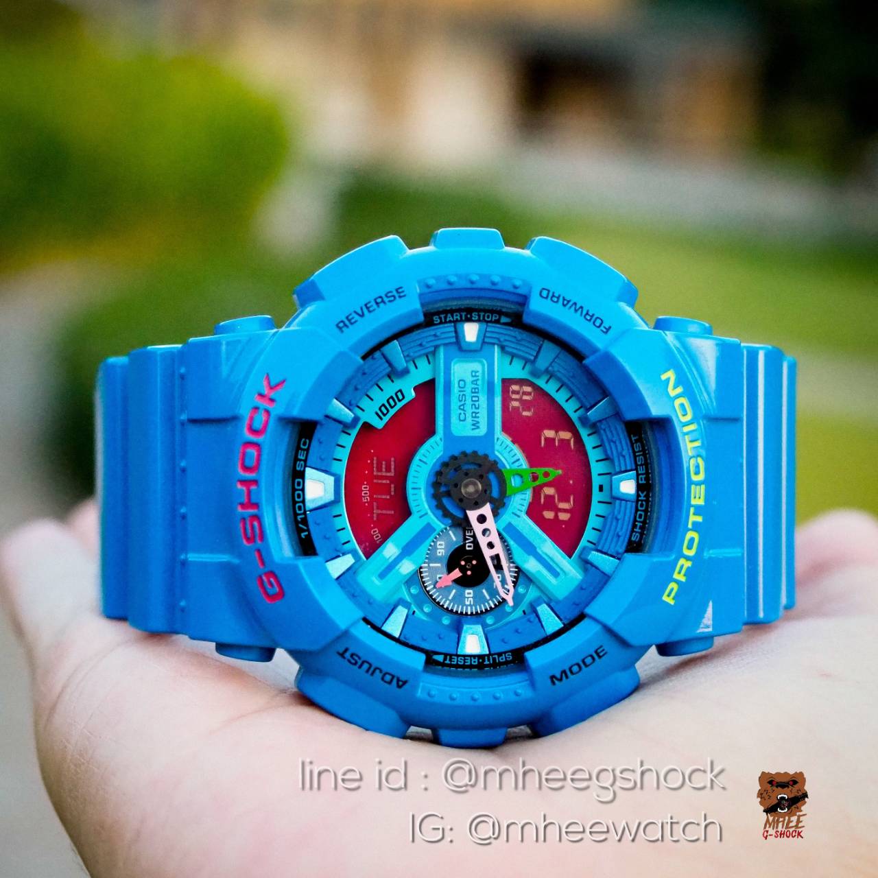 G-shock รุ่นหายาก GA110HC-2A ของแท้ ประกันศูนย์ 1 ปี