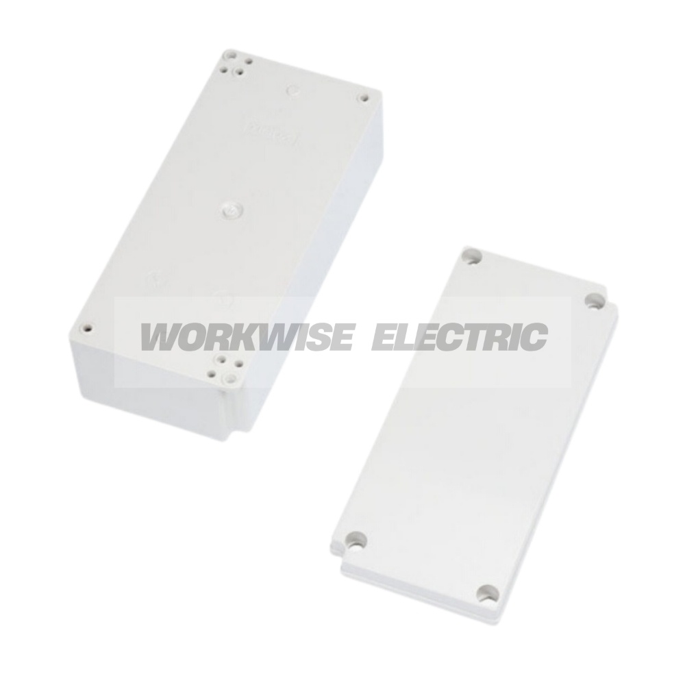 "TIBOX" TJ-20P-M กล่องพลาสติก พร้อมเทอร์มินอลบล็อก (Plastic Terminal Block Box IP66) 20Pole 10A Size : 223x100x75 mm.
