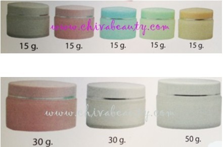 ขายส่ง ปลีก กระปุกครีมพาสติกหนาอย่างดี ขนาด 15 g , 30 g, 50g
