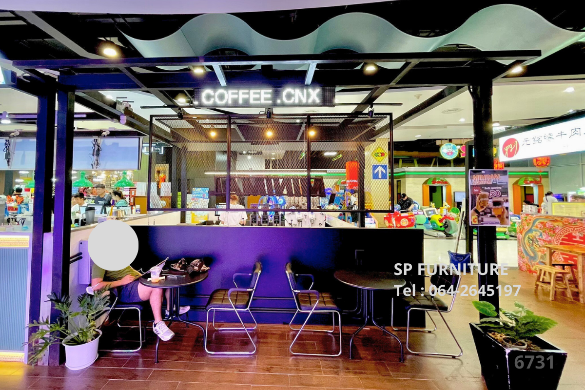 เคาน์เตอร์มินิมอล บูธในห้าง เคาน์เตอร์ร้านกาแฟ