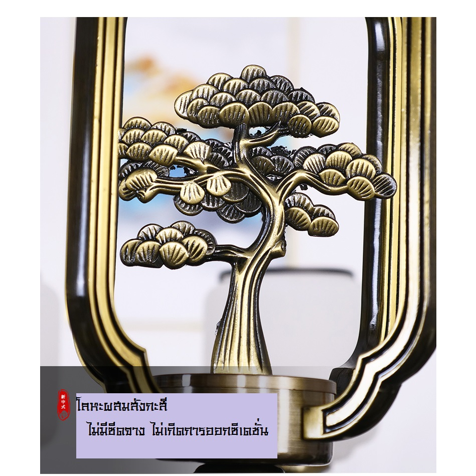 CT163A096 SOTMIA โคมไฟทรงสูง โคมไฟสไตล์จีนโคมไฟโถงบรรได โคมไฟกลางห้องนั่งเล่น โคมไฟระย้า
