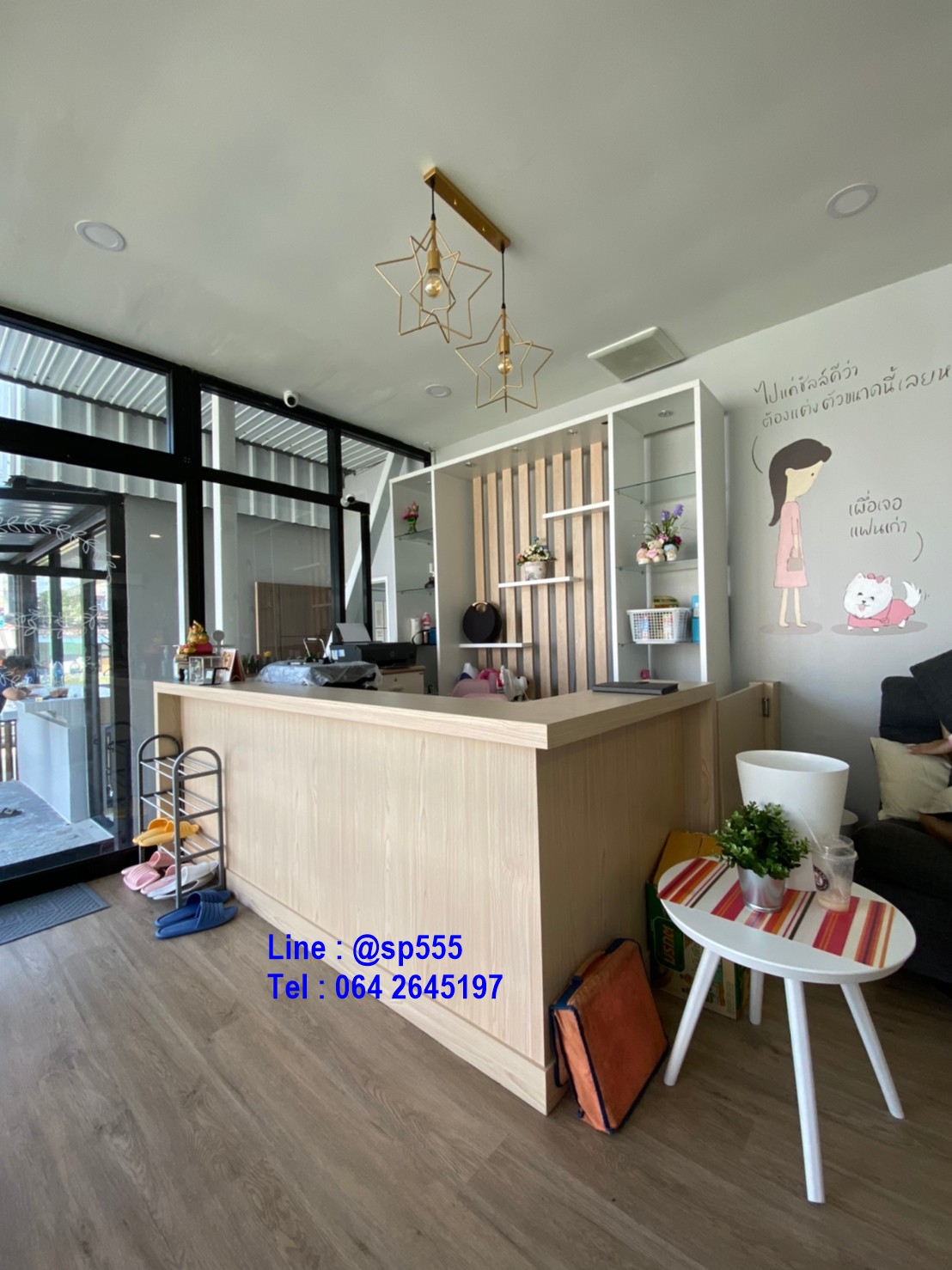 เคาเตอร์คาเฟ่ เคาเตอร์แคชเชียร์ ชิลล์ดีว่าคาเฟ่ Chill De Va Cafe