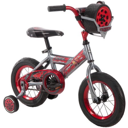 Huffy 12 Inch Disney Pixar Cars 3 Boys Bike with Sounds จักรยานเด็ก 4 ล้อ ลายดิสนีย์คาร์ 3 ขนาด 12 นิ้ว