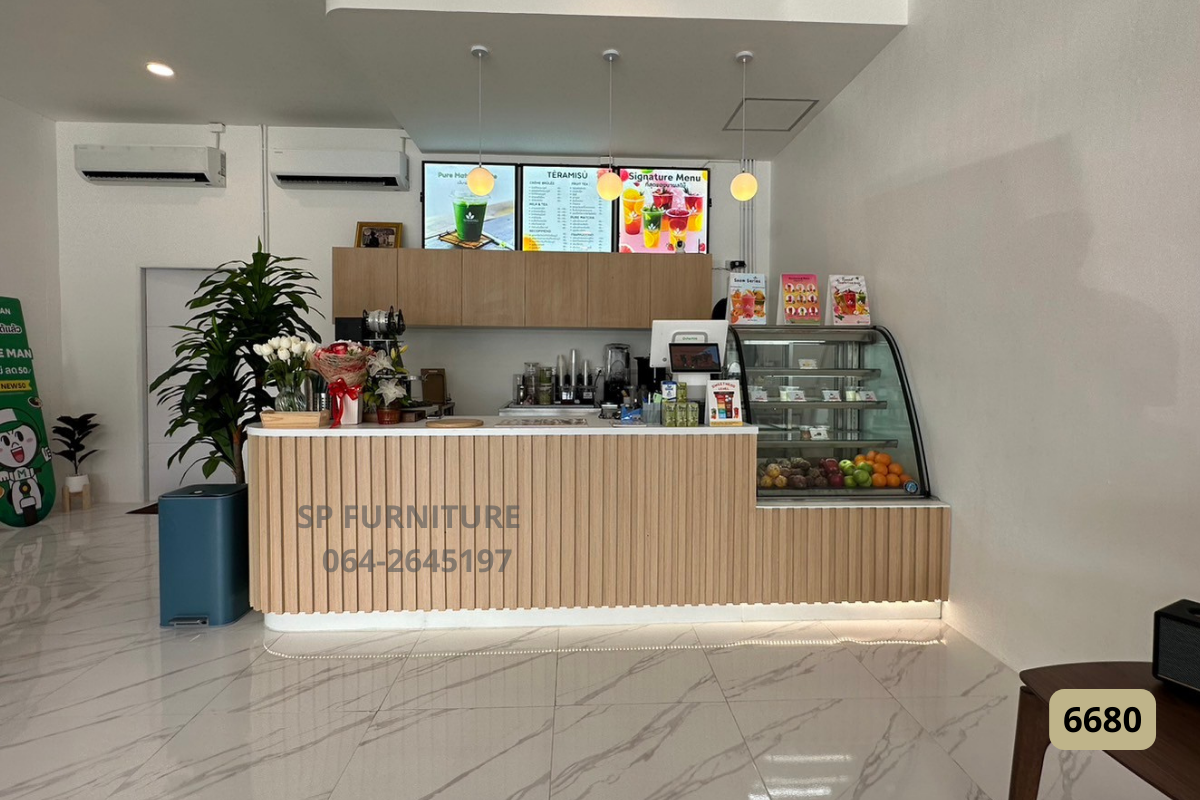 เคาน์เตอร์ร้านชา เคาน์เตอร์กาแฟ
