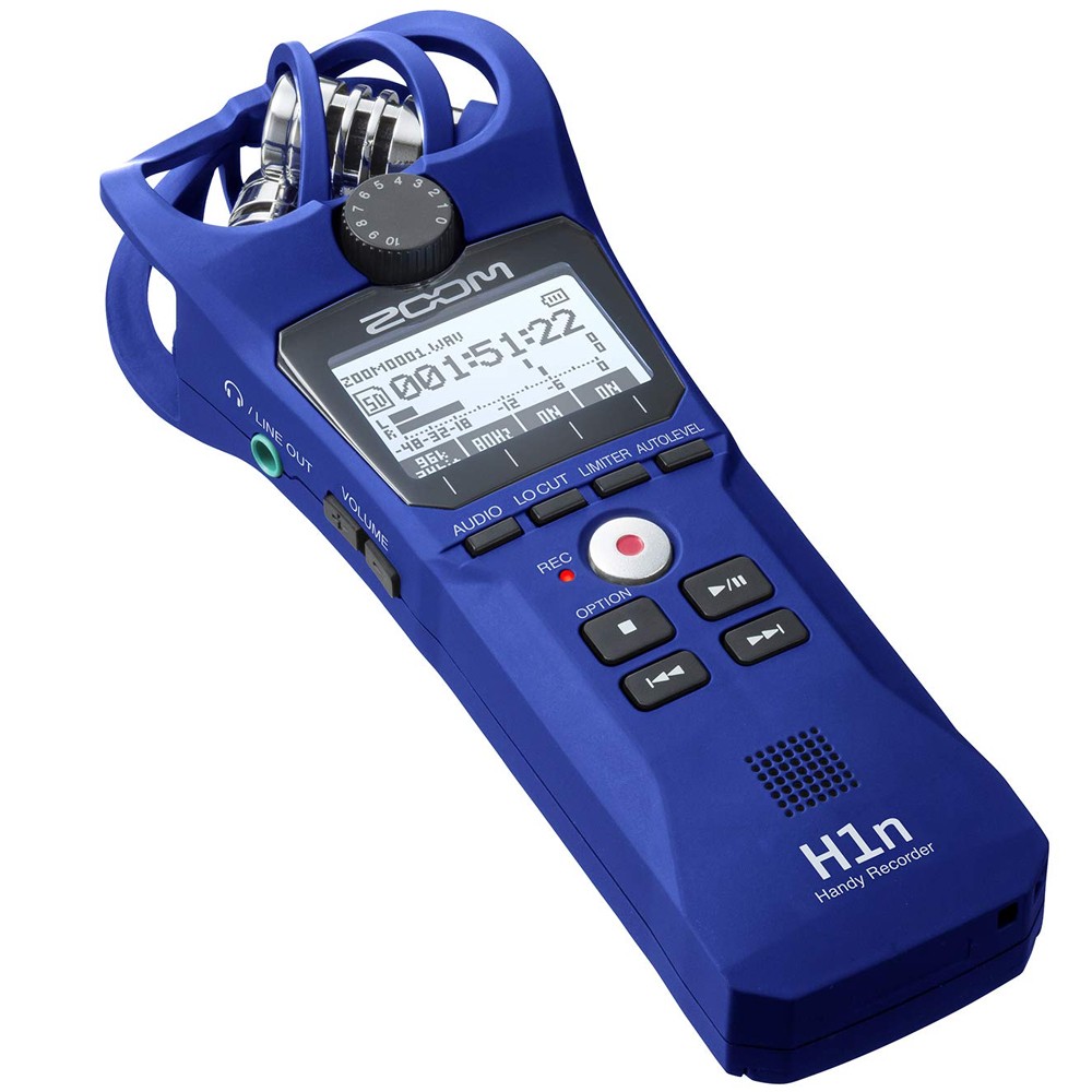 Zoom H1N Blue Limited Edition