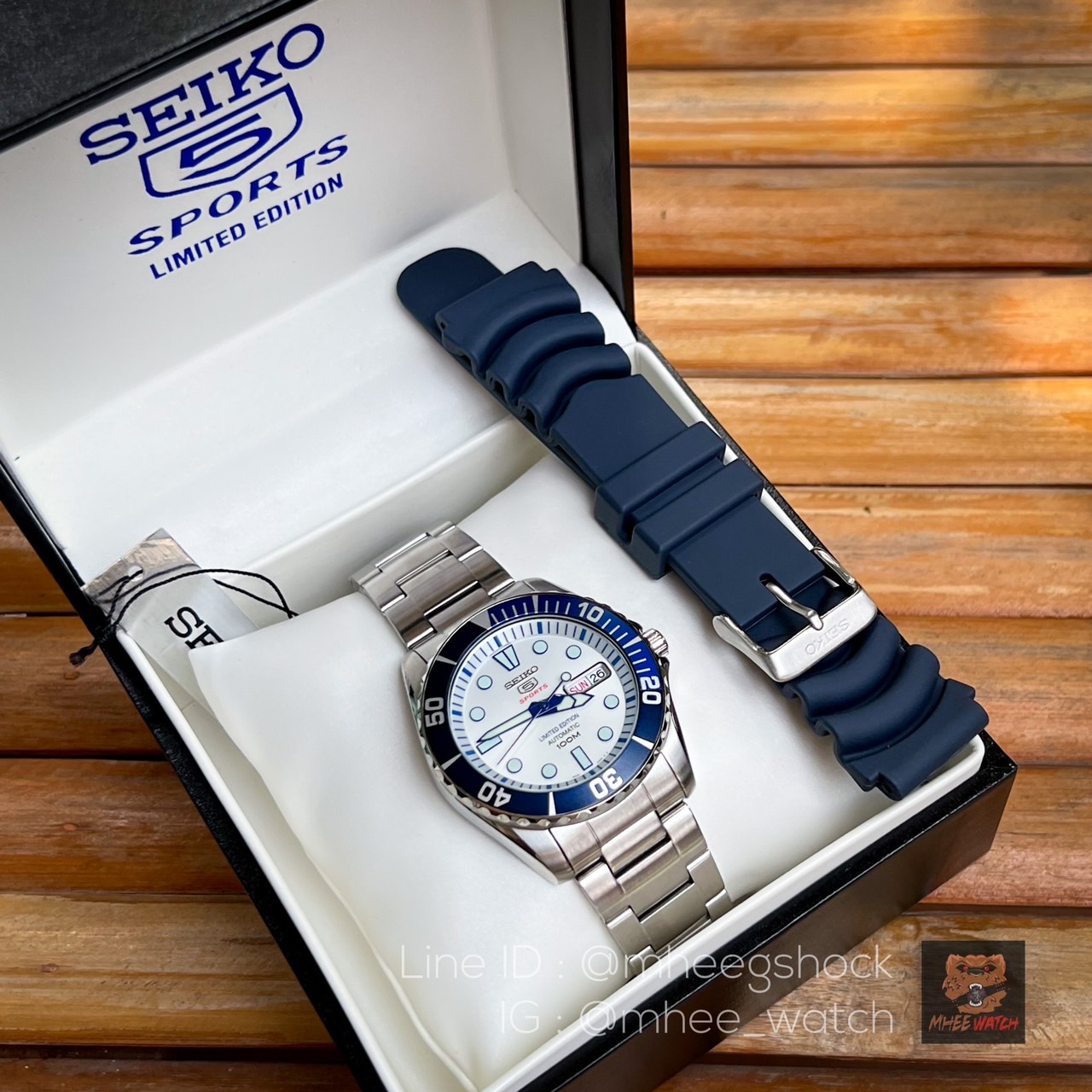 SEIKO Submarine Limited Snow Mashu Lake Limited Edition รุ่น SRPD08K หายากมากเลขสวย