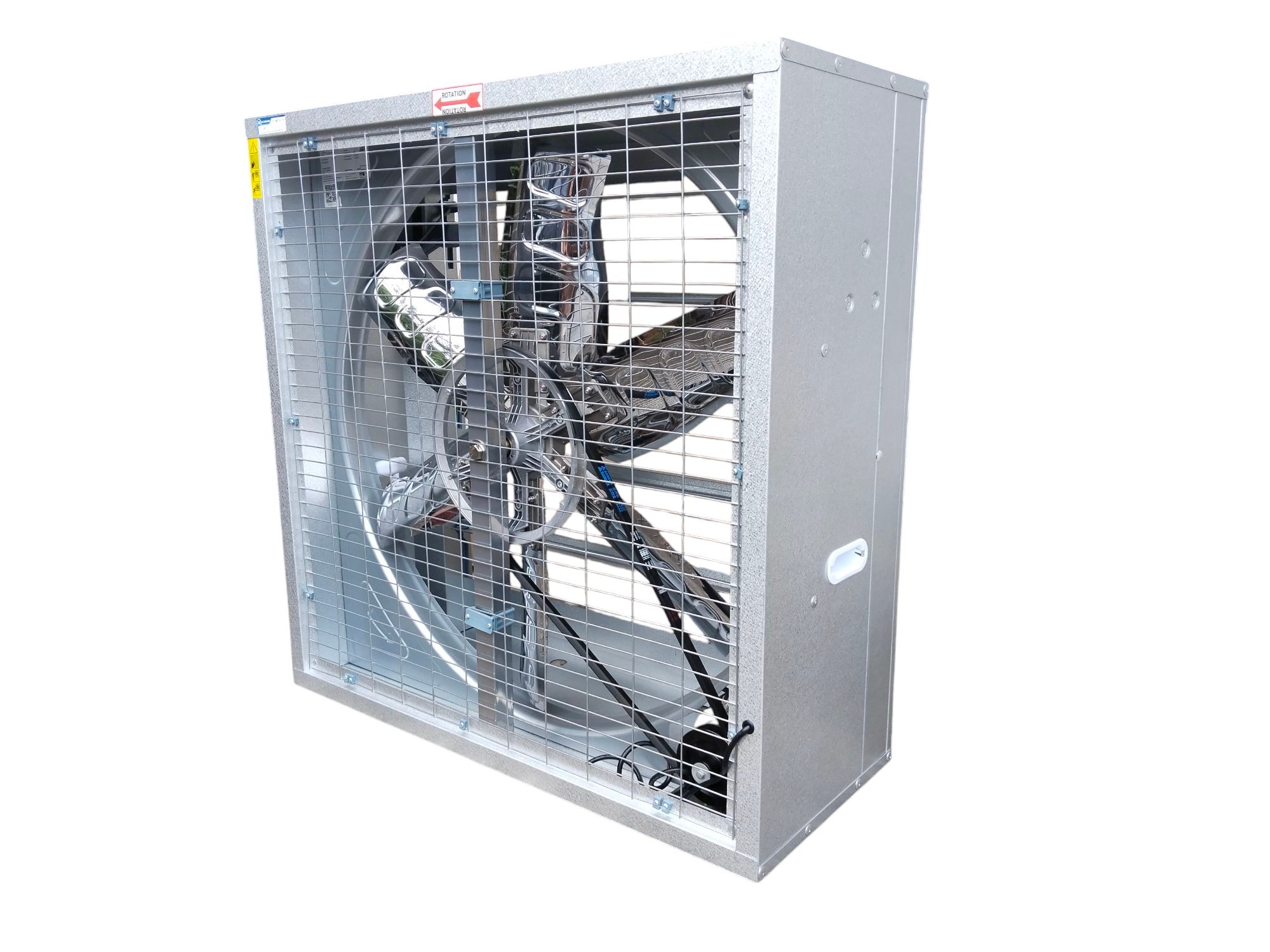 พัดลมลมโครงกาวาไนช์ ขนาด ใบพัดลม 36" 0.55 Kw 3P