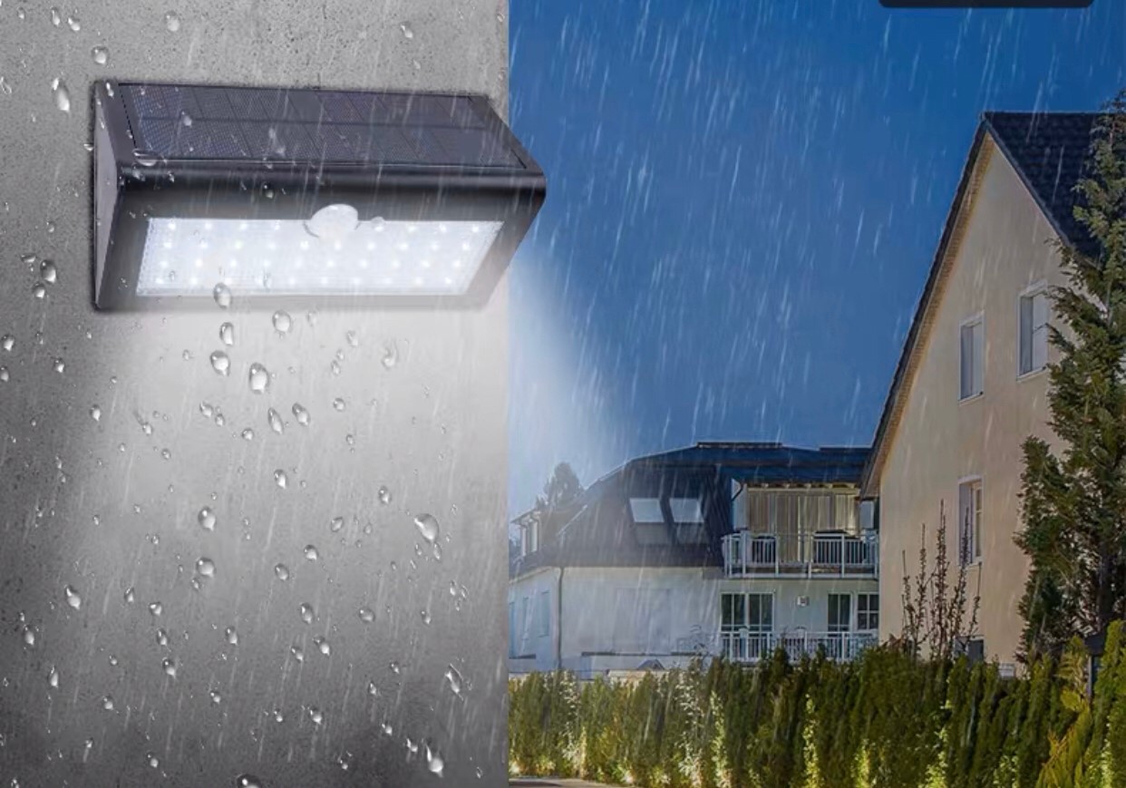 LED Solar Cell WSL-12 motion sensor 5.6W Warmwhite โคมโซล่าเซลล์แอลอีดี ไม่ต้องจ่ายค่าไฟ ติดผนัง กำแพงรั้ว แสงเหลืองวอร์มไวท์ ติดสว่างนานตลอดทั้งคืน ติดตั้งง่าย ไม่ต้องเดินสายไฟ ปลอดภัย สว่างอัตโนมัติเมื่อมีคนเดินผ่าน