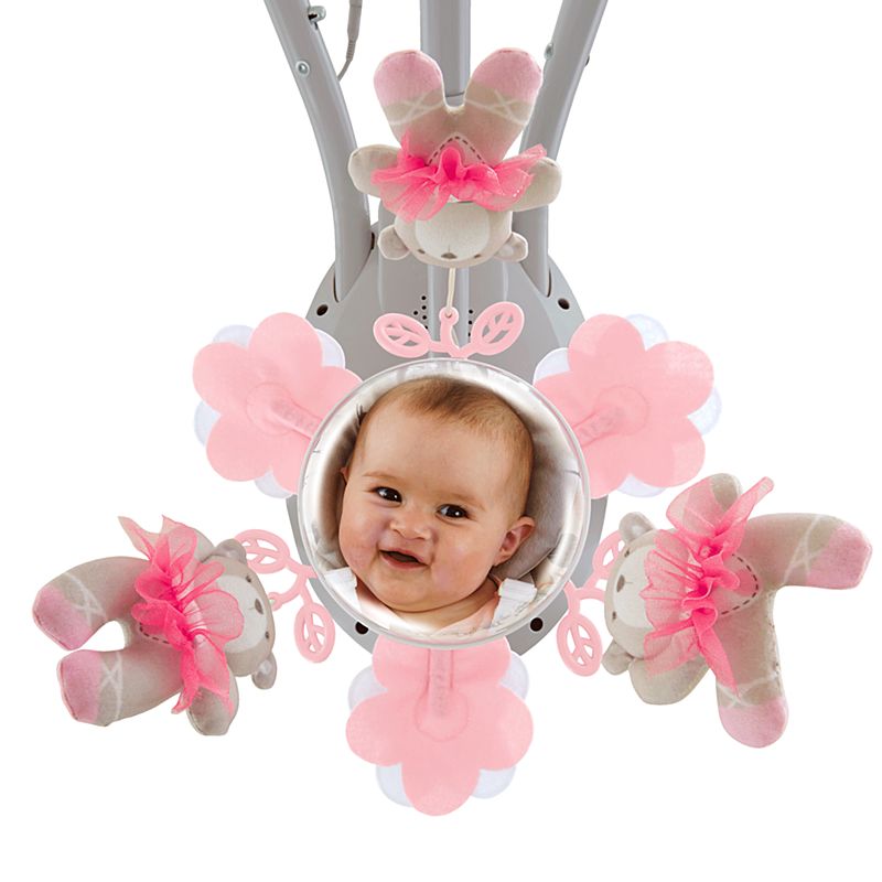 Fisher Price My Little Snugabear Ballerina Cradle n Swing เปลสวิง เปลไกวไฟฟ้า ใช้ไฟบ้านได้