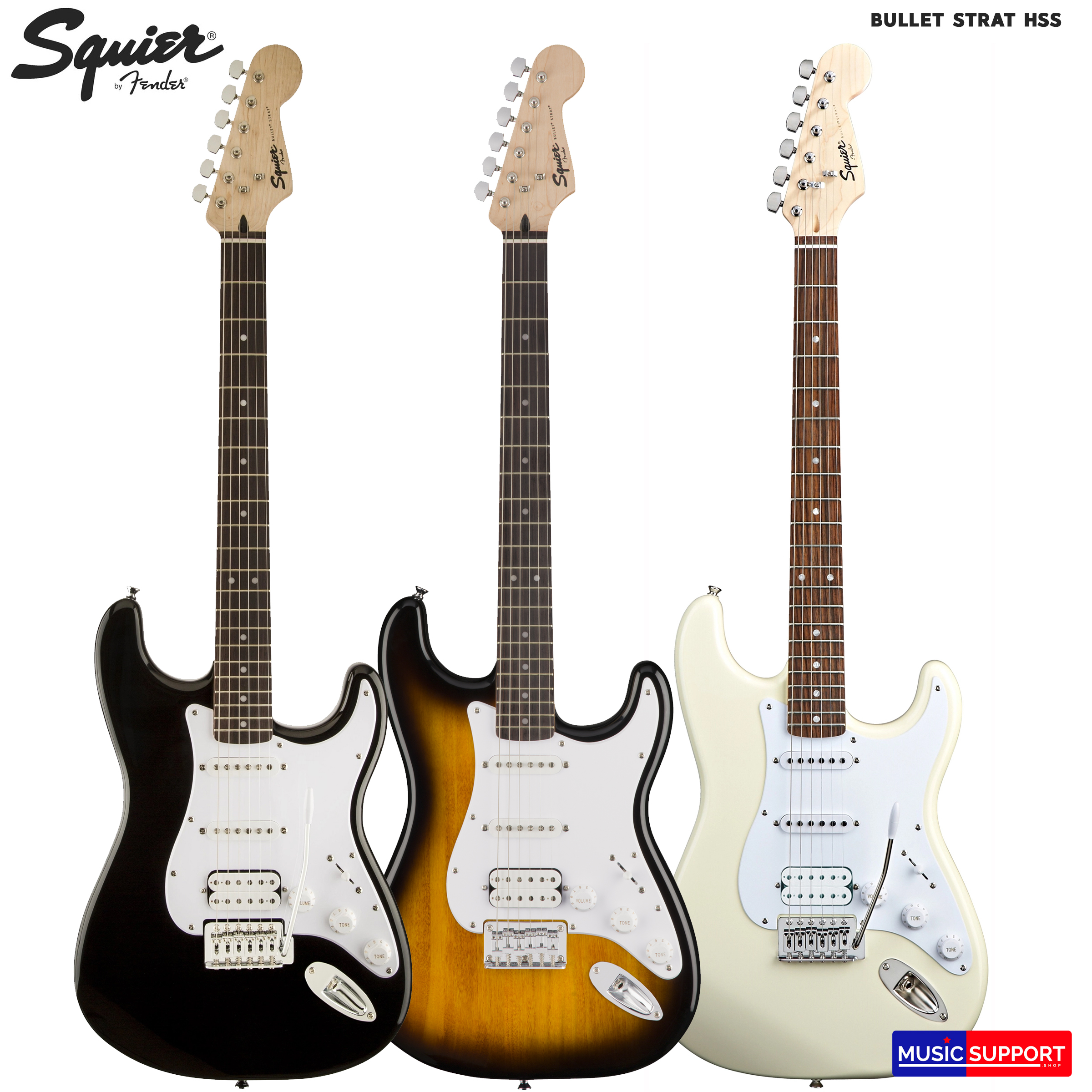 SQUIER BULLET STRATOCASTER HSS