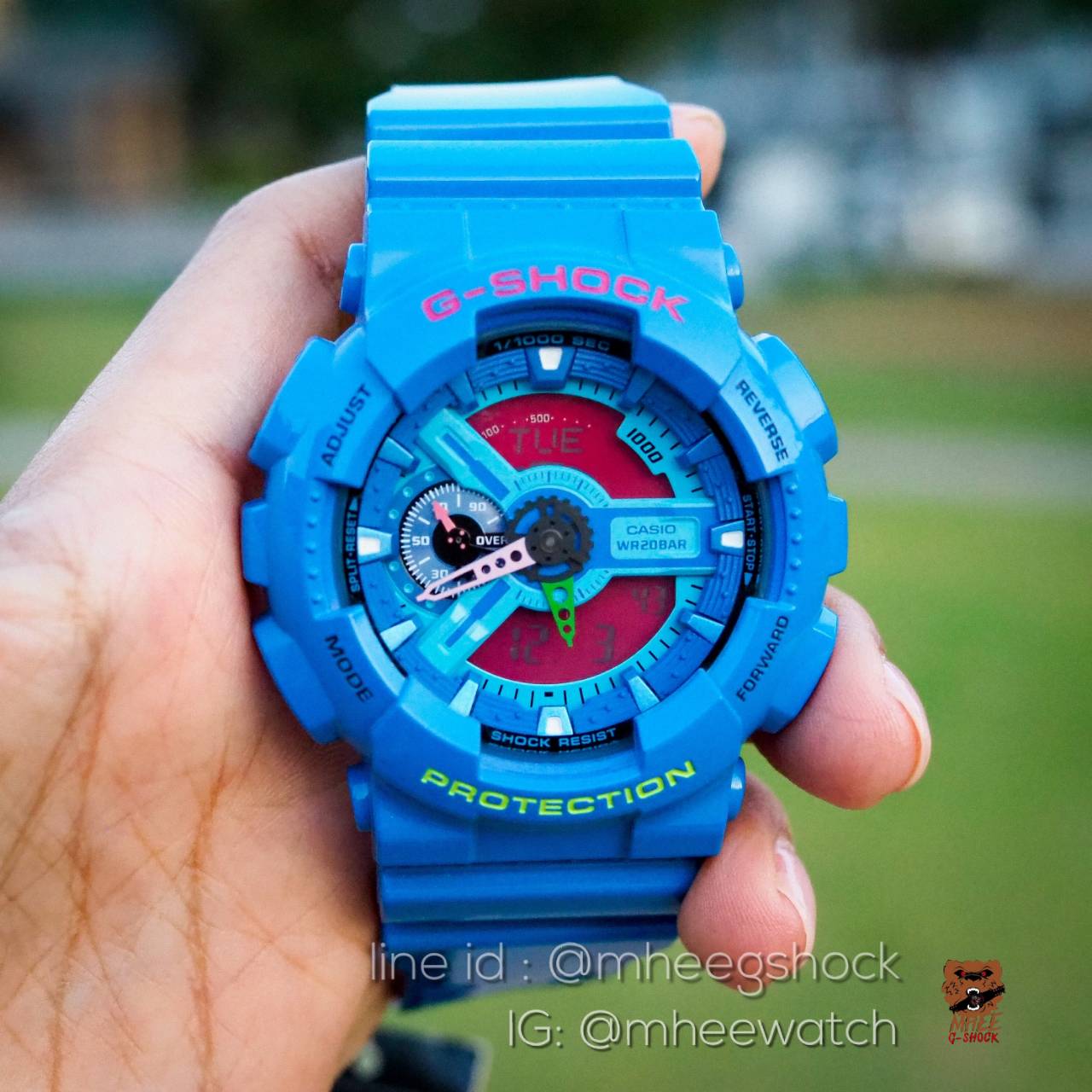 G-shock รุ่นหายาก GA110HC-2A ของแท้ ประกันศูนย์ 1 ปี